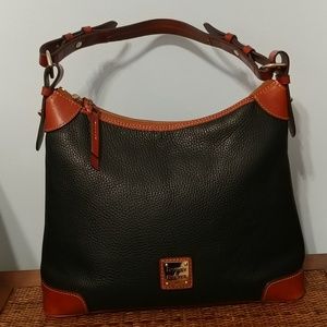 Dooney & Bourke Hobo Purse Black & Brown